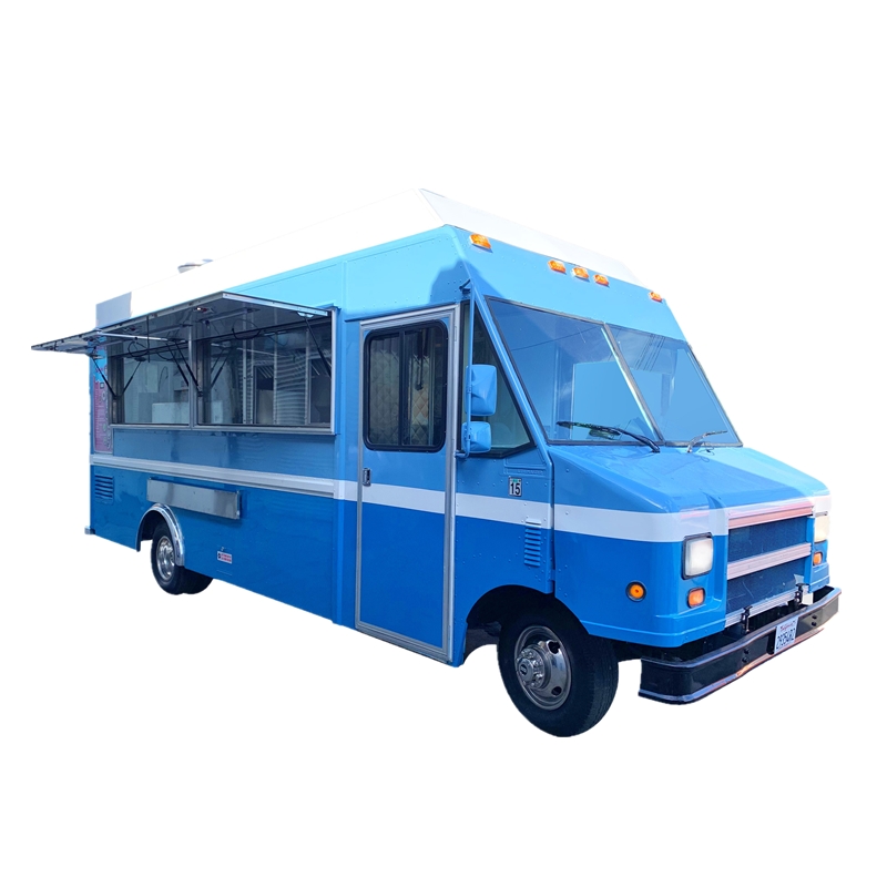 Coffee Tea Van - Colore blu Veicolo distributore automatico di