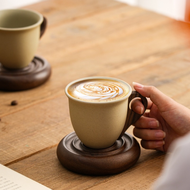Coffee Tea Gardens - Tazza da Caffè Creativa in Ceramica