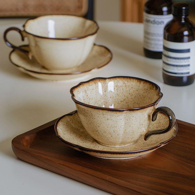 Prefer Coffee To Tea - Piatti per tazze in ceramica retrò