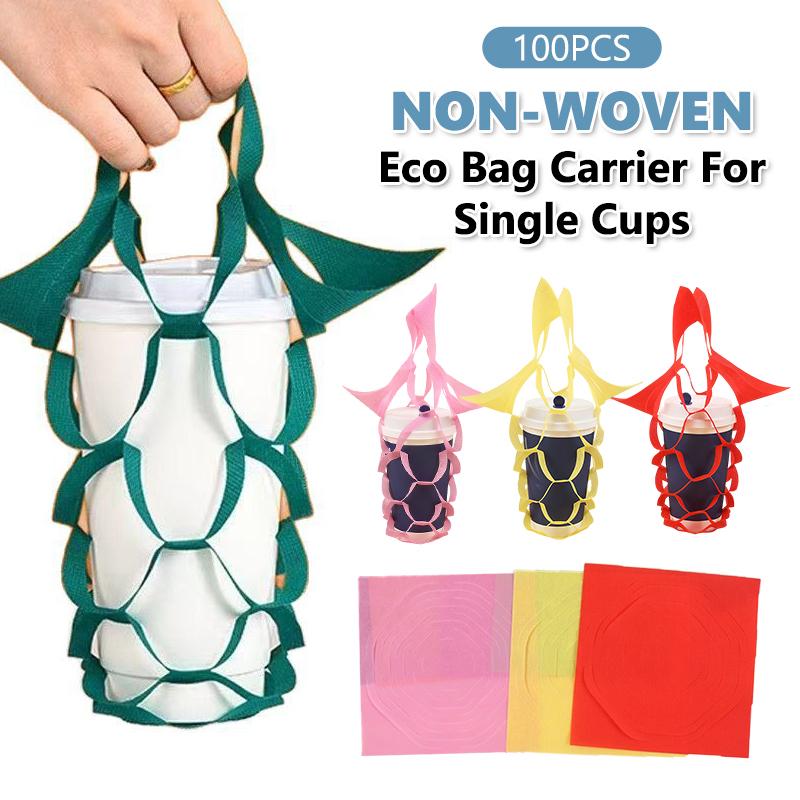 Coffee Tea Green - 100 Sacchetti Non Tessuti Traforati per