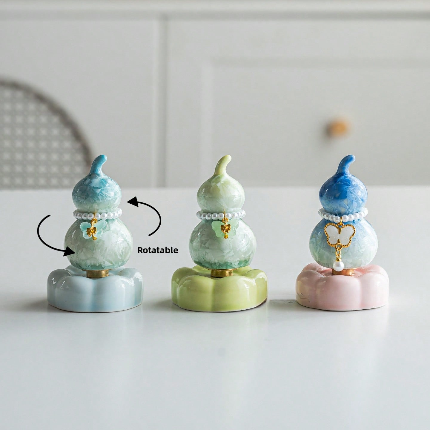 Tea & Coffee Kent - Ornamento a forma di zucca rotante
