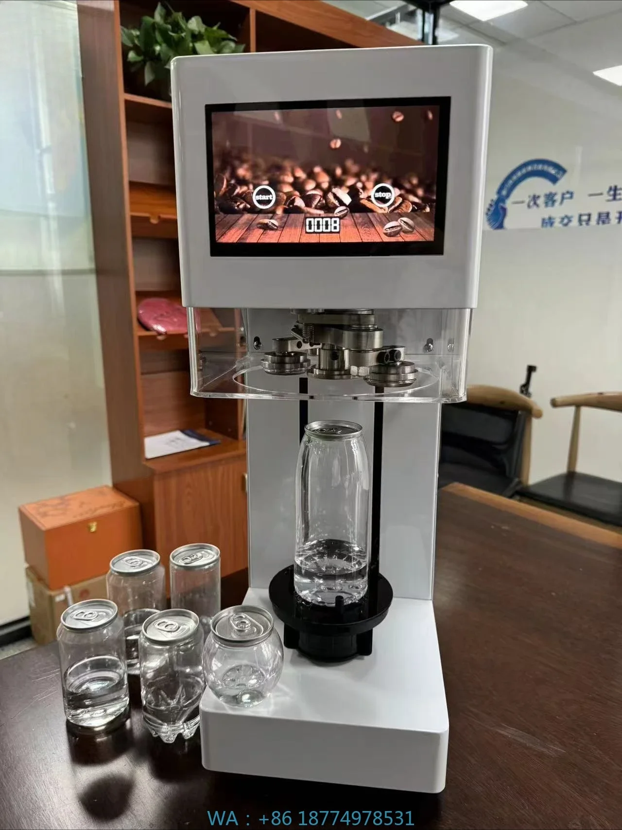 Best Tea Coffee - Macchina Sigillatrice per Lattine in PET