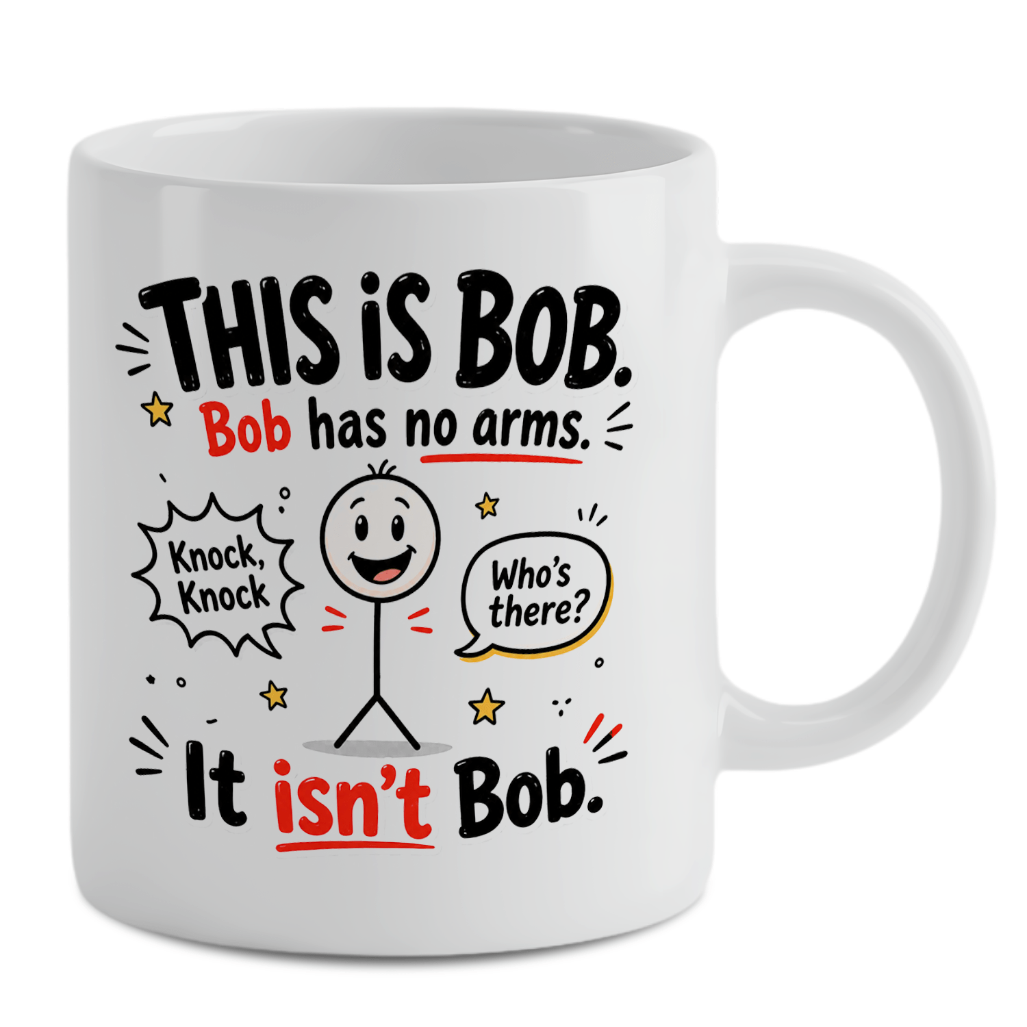 Coffee Tea Jokes - Divertente Tazza da Caffè in Ceramica