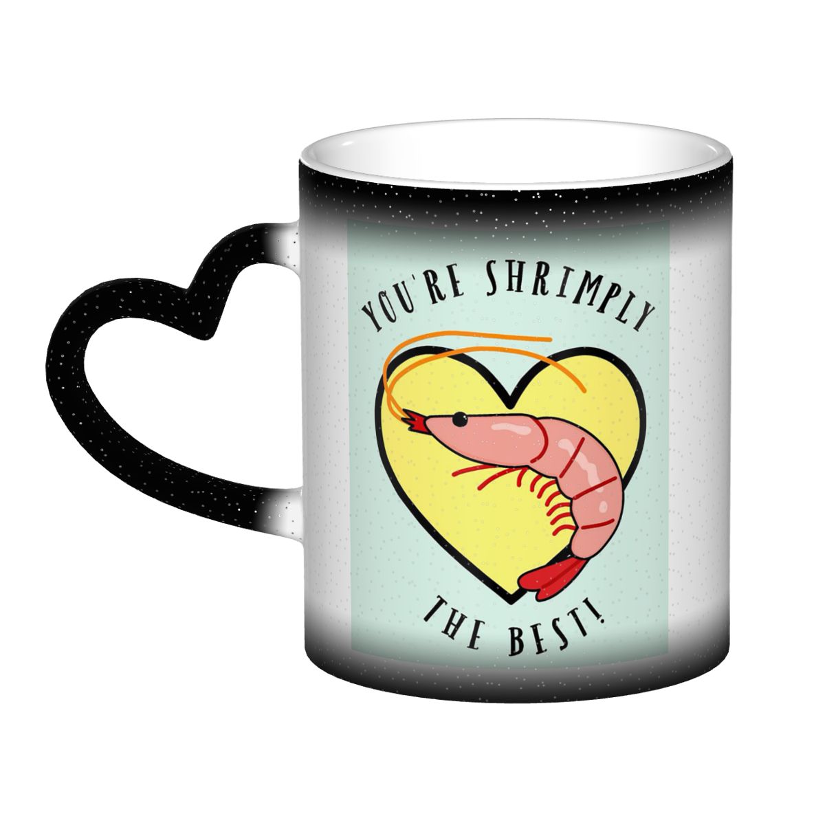 Best Tea Coffee - Tazza divertente in ceramica Shrimply The