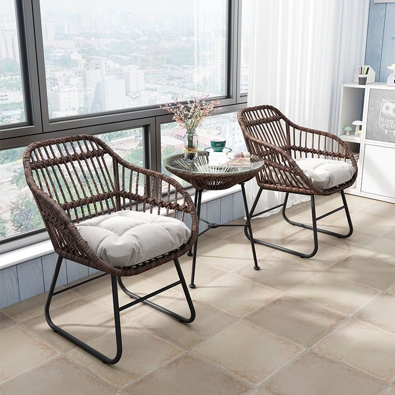 Coffee Tea Gardens - Tavolino e sedia da balcone, set