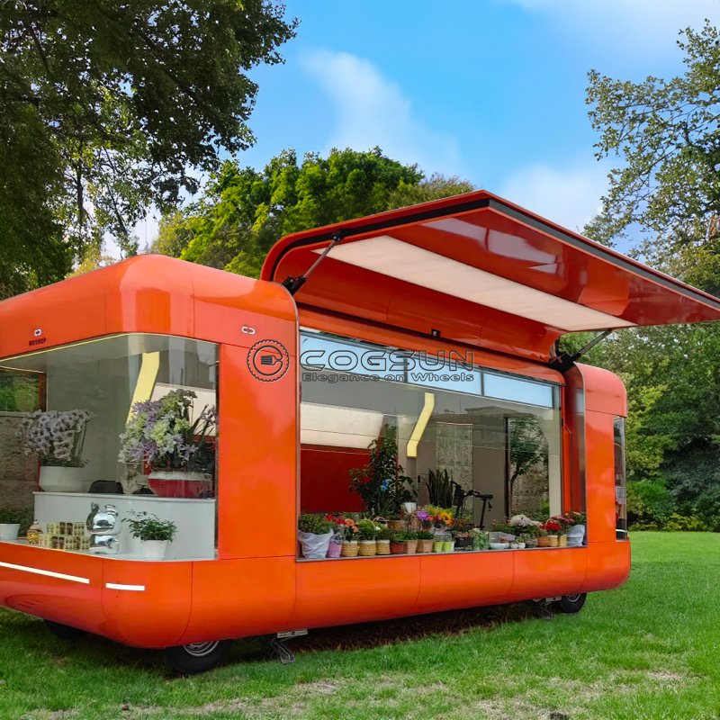 Coffee Tea Van - Rimorchio mobile per alimenti da strada