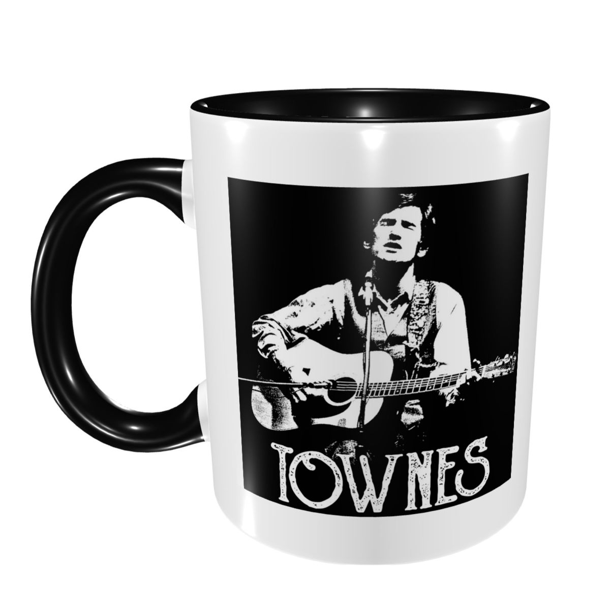 Coffee Tea Van - Townes Van Zandt - Tazza bianca