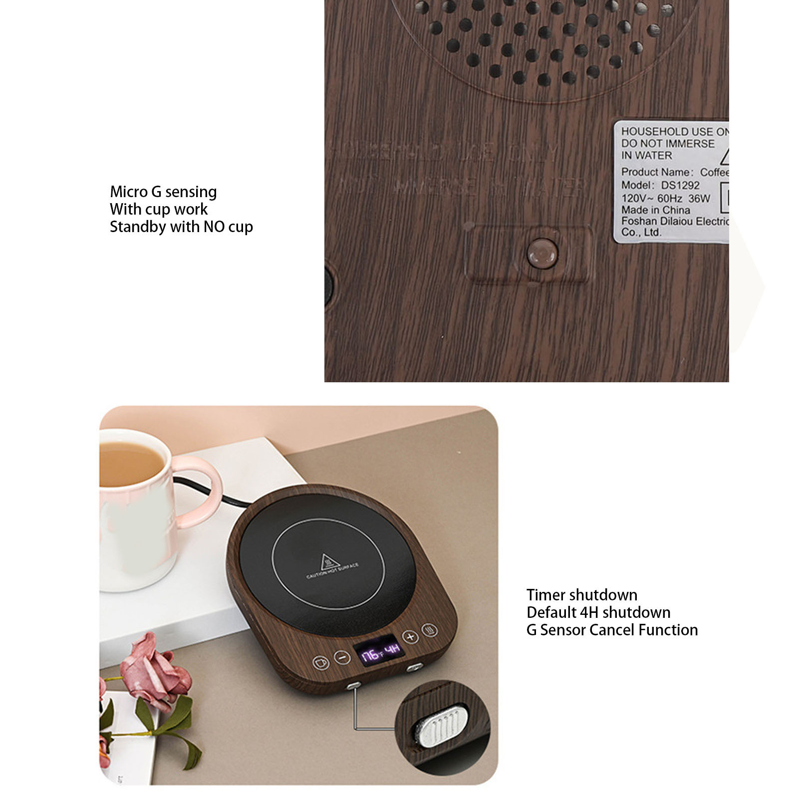 Scaldatazze 36W Riscaldamento  - Coffee Tea And Cocoa recensione e prezzo