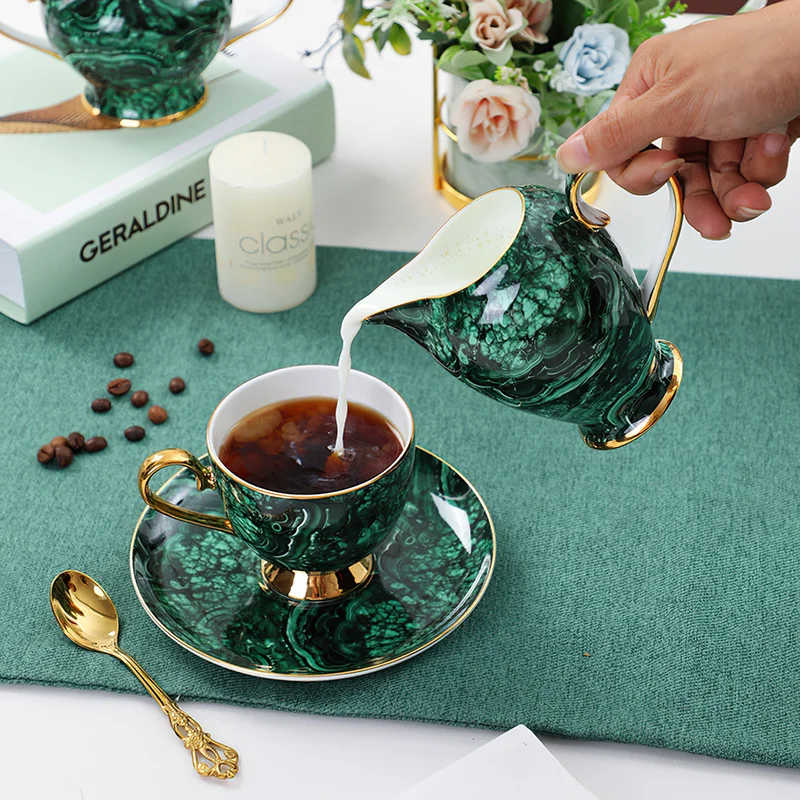 Bone China teiera Drinkware in - Coffee Tea Green recensione e prezzo