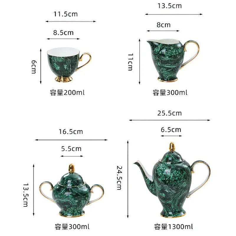 Bone China teiera Drinkware in - Coffee Tea Green recensione e prezzo