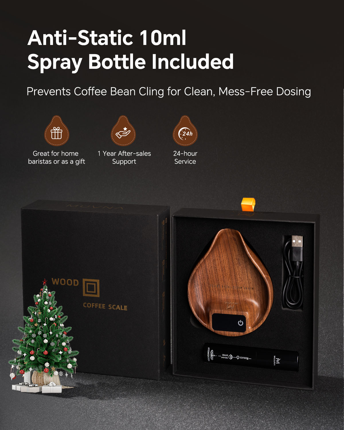 Bilancia da Caffè in Legno Muv - Coffee Bean Scale recensione e prezzo