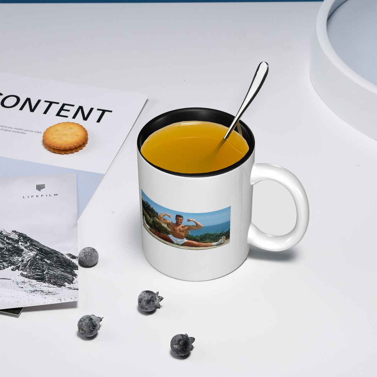 Tazza Divertente in Ceramica J - Coffee Tea Van recensione e prezzo
