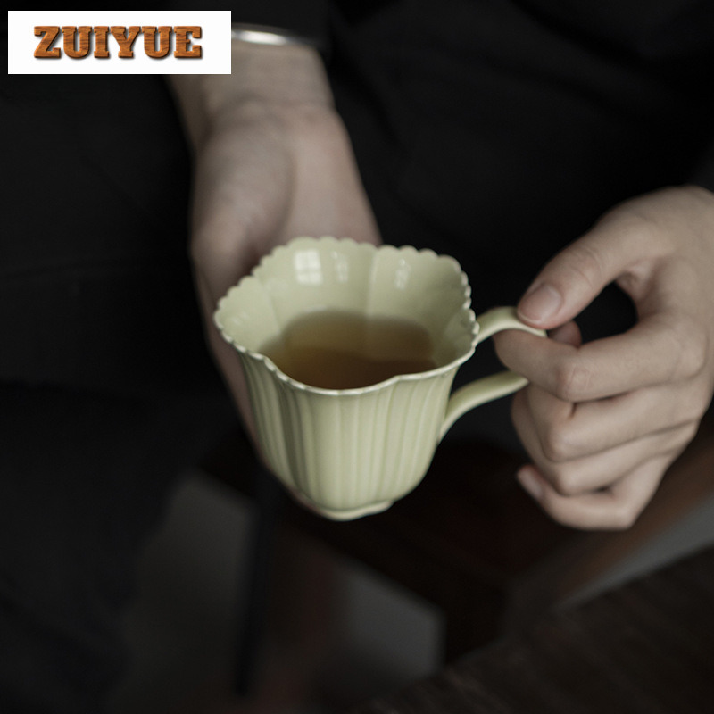 Tazza da caffè fatta a mano ve - Coffee Tea Green recensione e prezzo