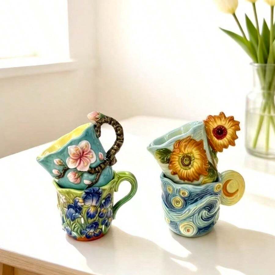 4 tazze da caffè italiane in c - Coffee Tea Van recensione e prezzo