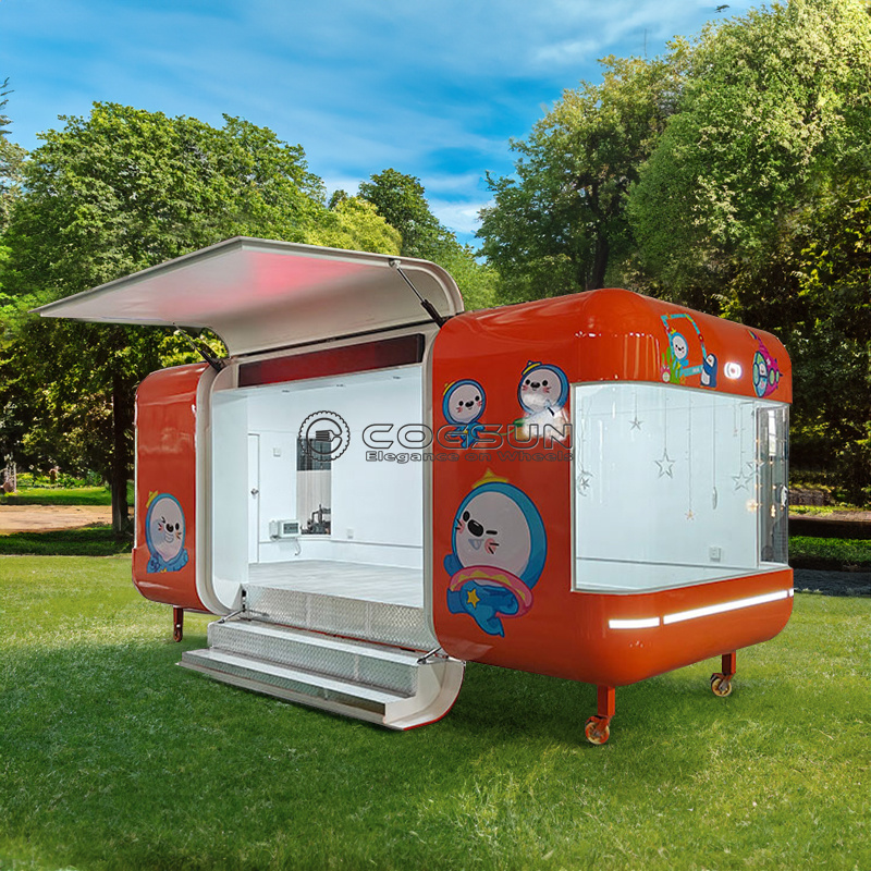 Rimorchio mobile per alimenti  - Coffee Tea Van recensione e prezzo