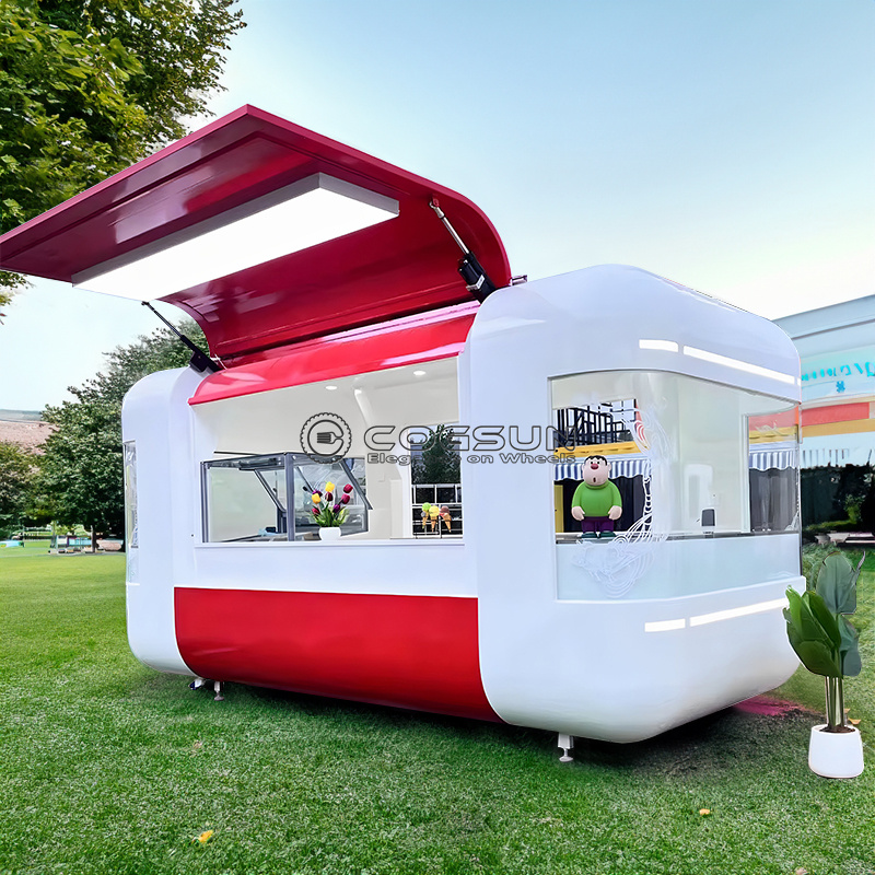Rimorchio mobile per alimenti  - Coffee Tea Van recensione e prezzo