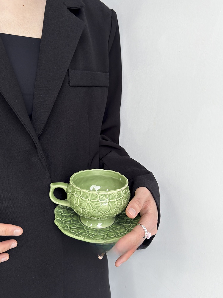 Set di Tazze da Caffè in Ceram - Coffee Tea Green recensione e prezzo