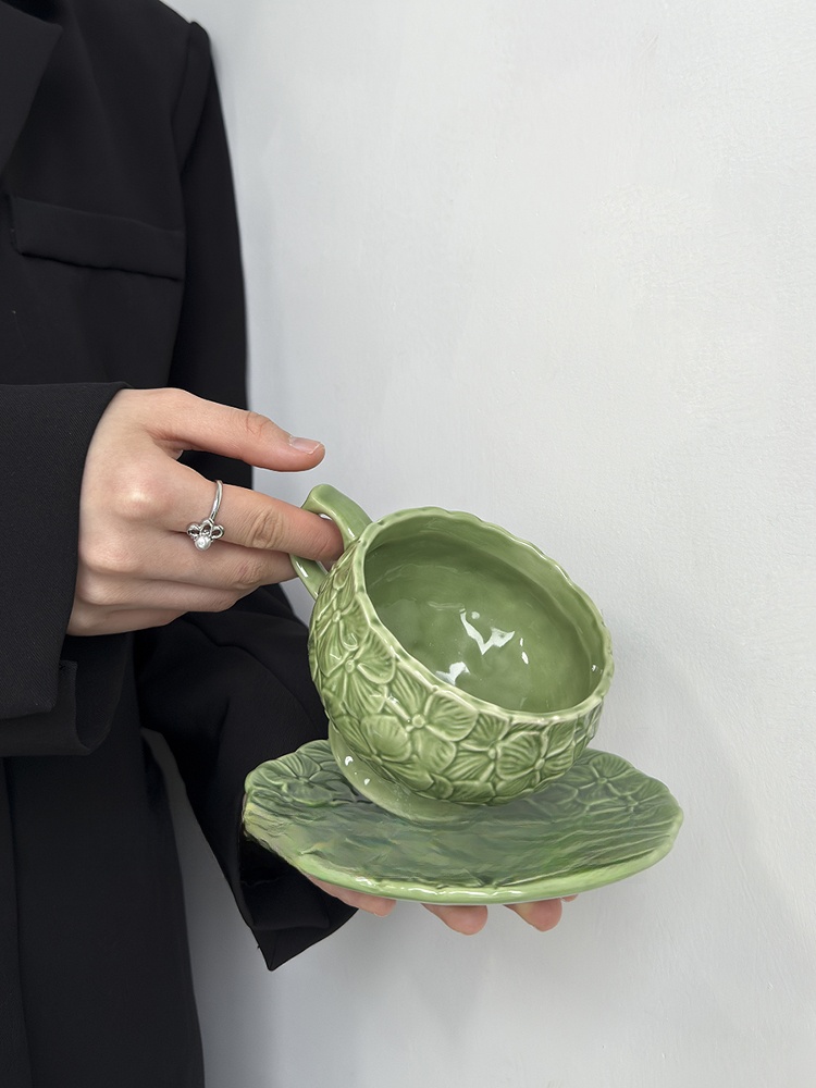 Set di Tazze da Caffè in Ceram - Coffee Tea Green recensione e prezzo